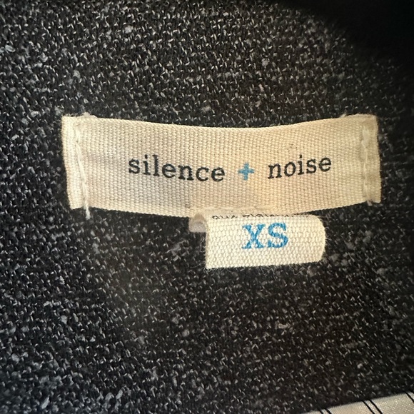 Silence & Noise Grey Blazer Size XS - Picture 6 of 6